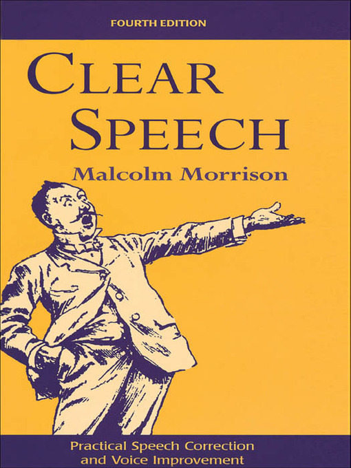 Title details for Clear Speech by Malcolm Morrison - Available